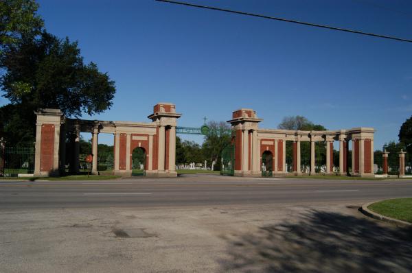 All Saints Cemetery entrance