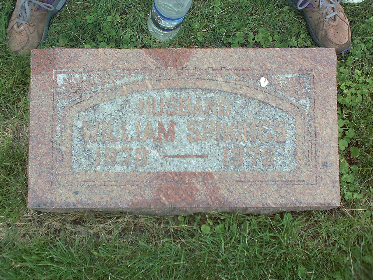 William Spikings headstone