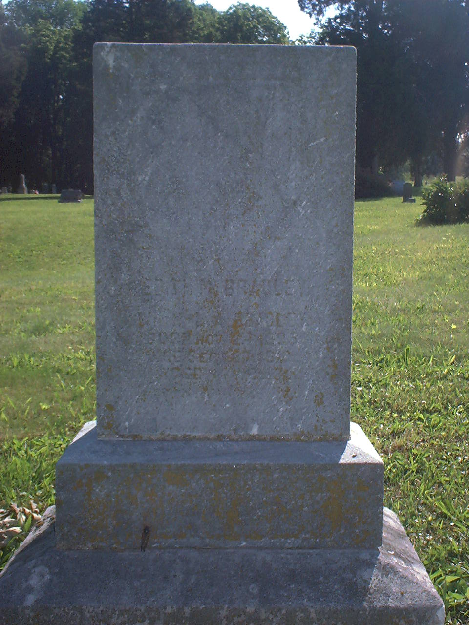 Edith M. Bradley headstone