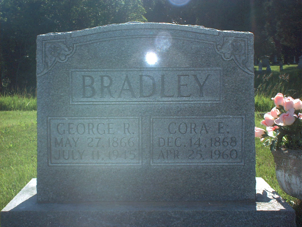George R. Bradley headstone