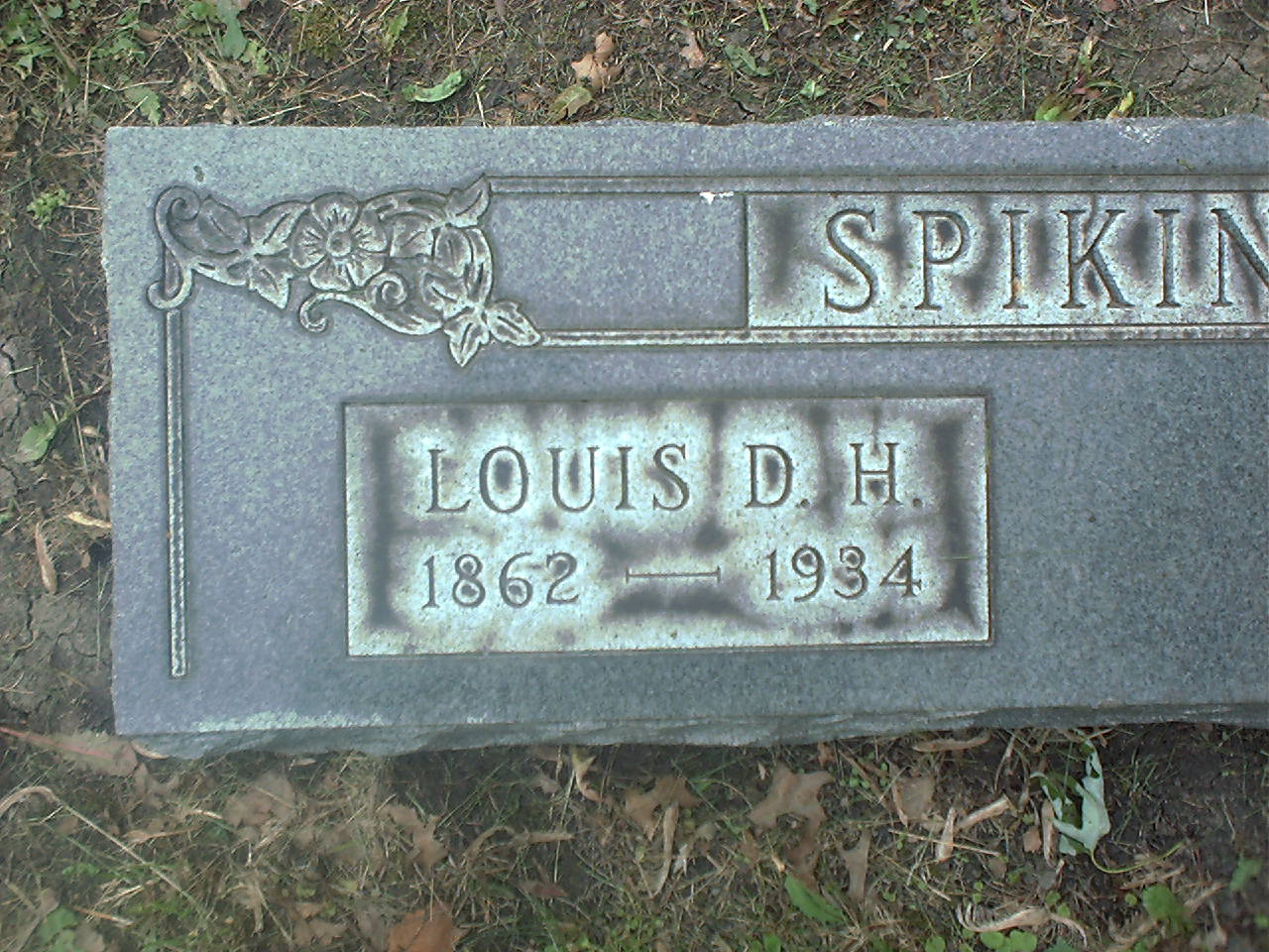 Louis D. H. Spikings detail