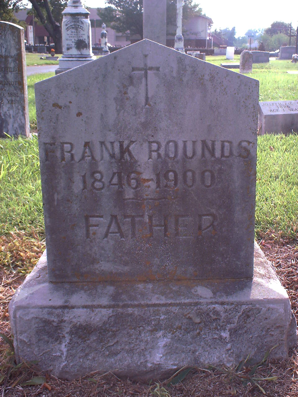 Frank Rounds headstone