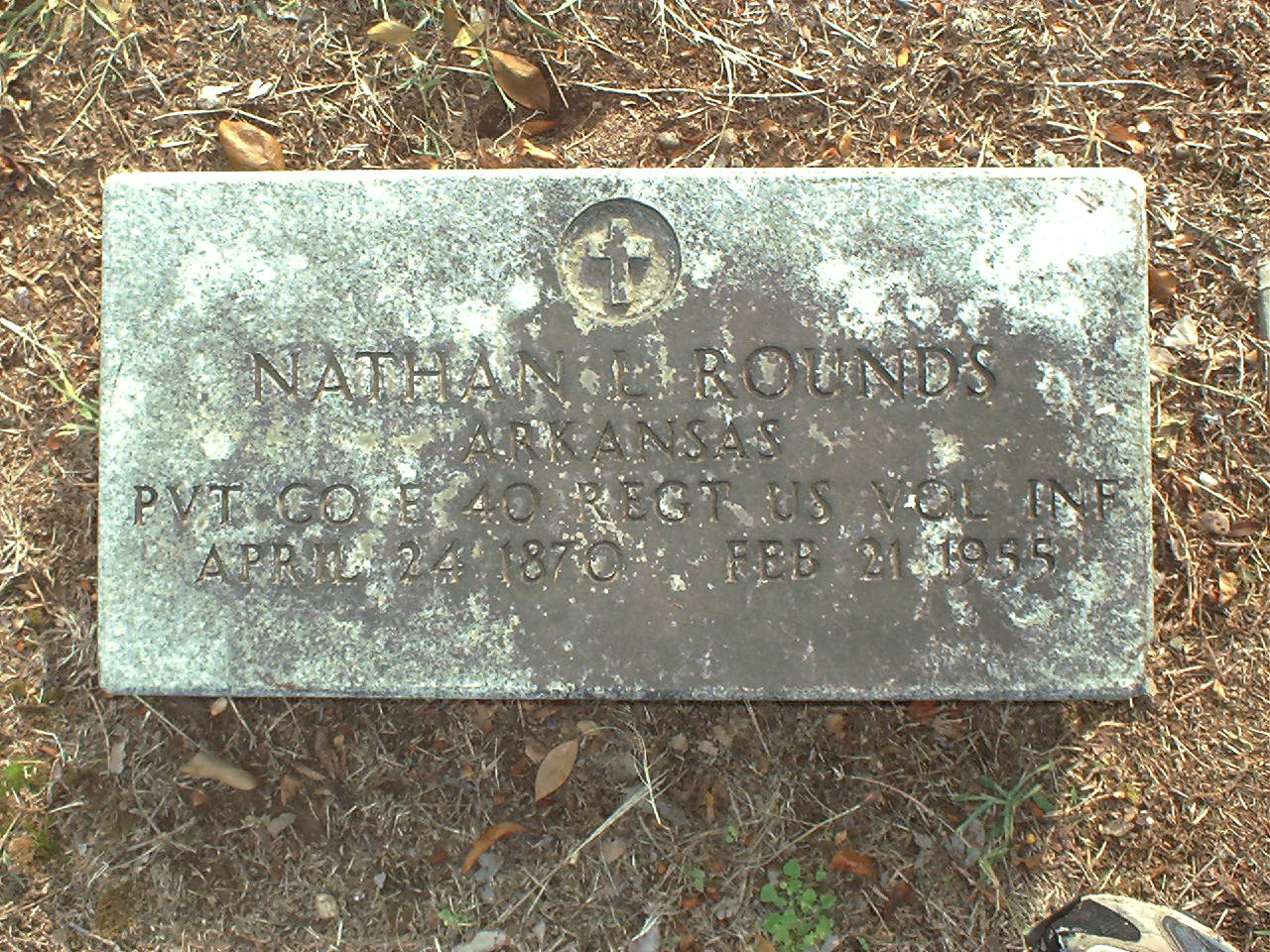 Nathan Rounds headstone