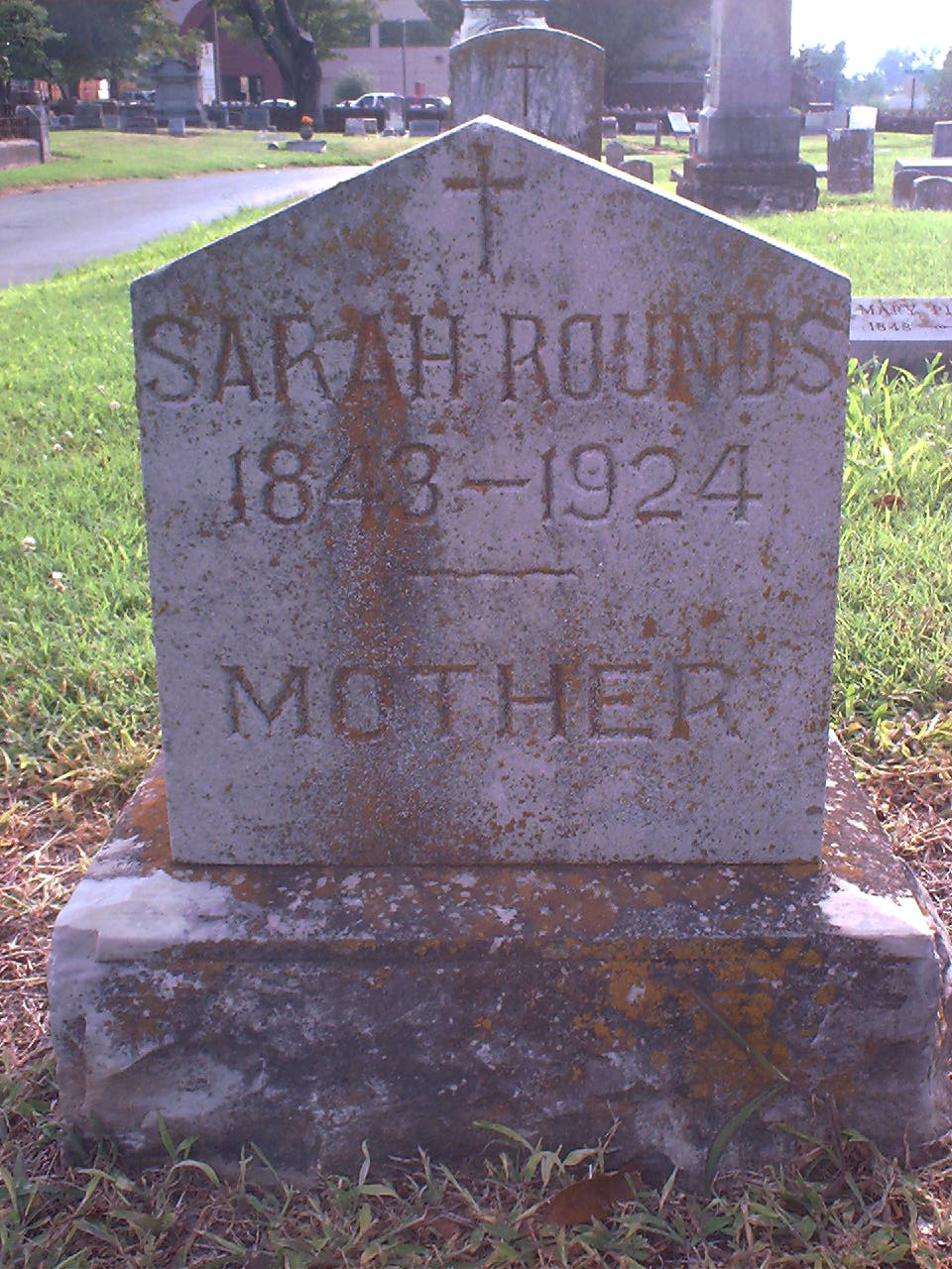 Sarah Rounds headstone