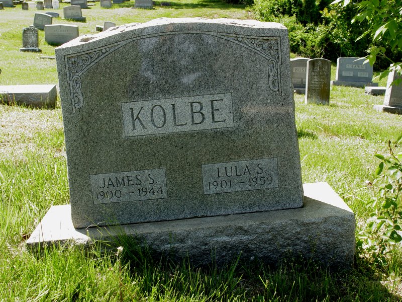 James Samuel Kolbe headstone