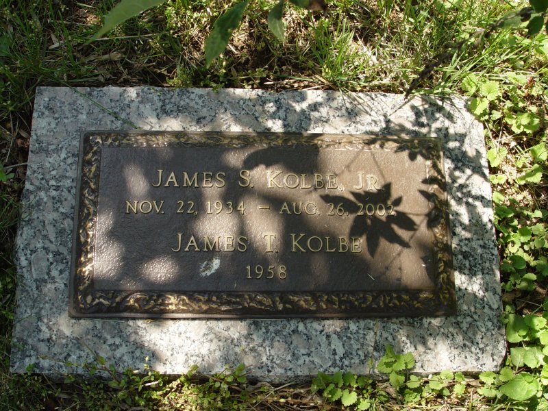 James Samuel Kolbe Jr. headstone