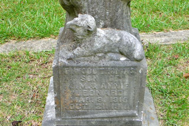 Elwood Thomas Leonard headstone