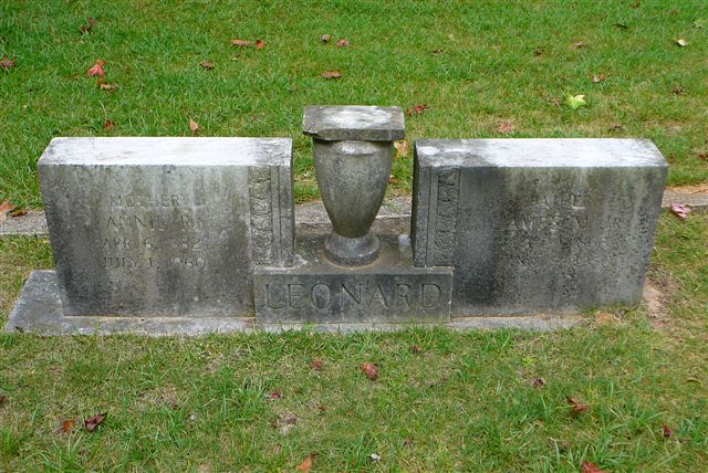 James M. Leonard headstone