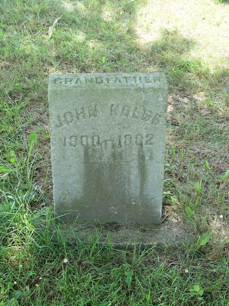 John Kolbe headstone