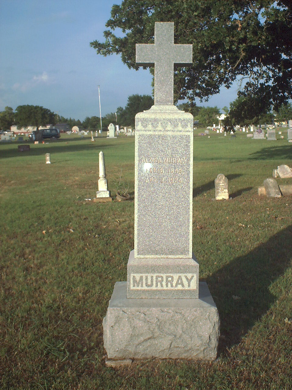 Alzira Murray headstone