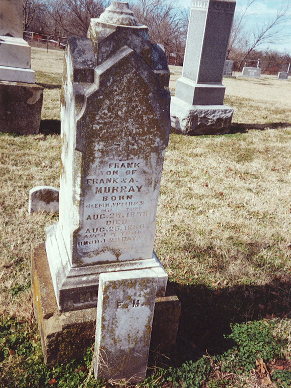 Frank Murray headstone