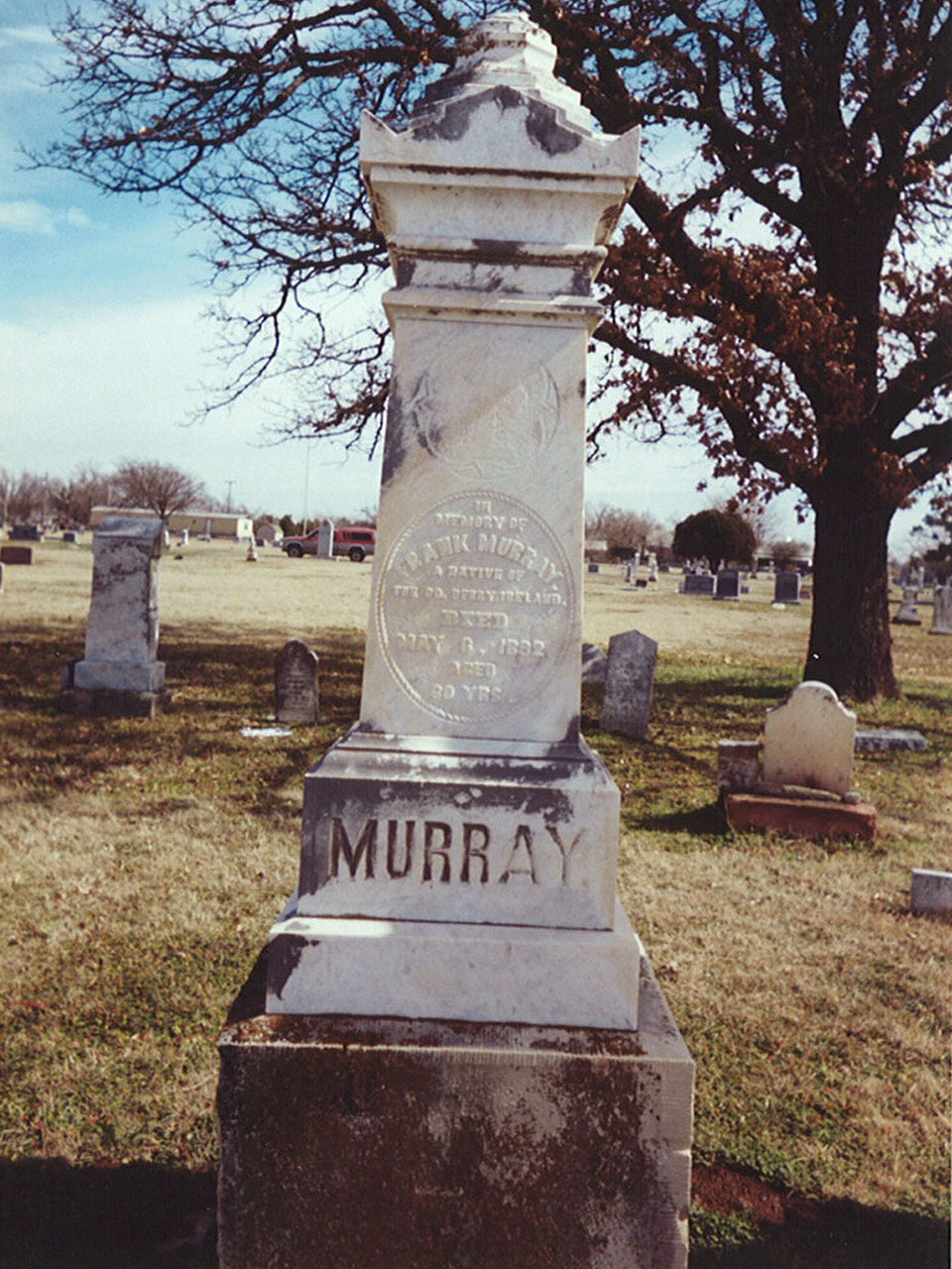 Frank Murray headstone