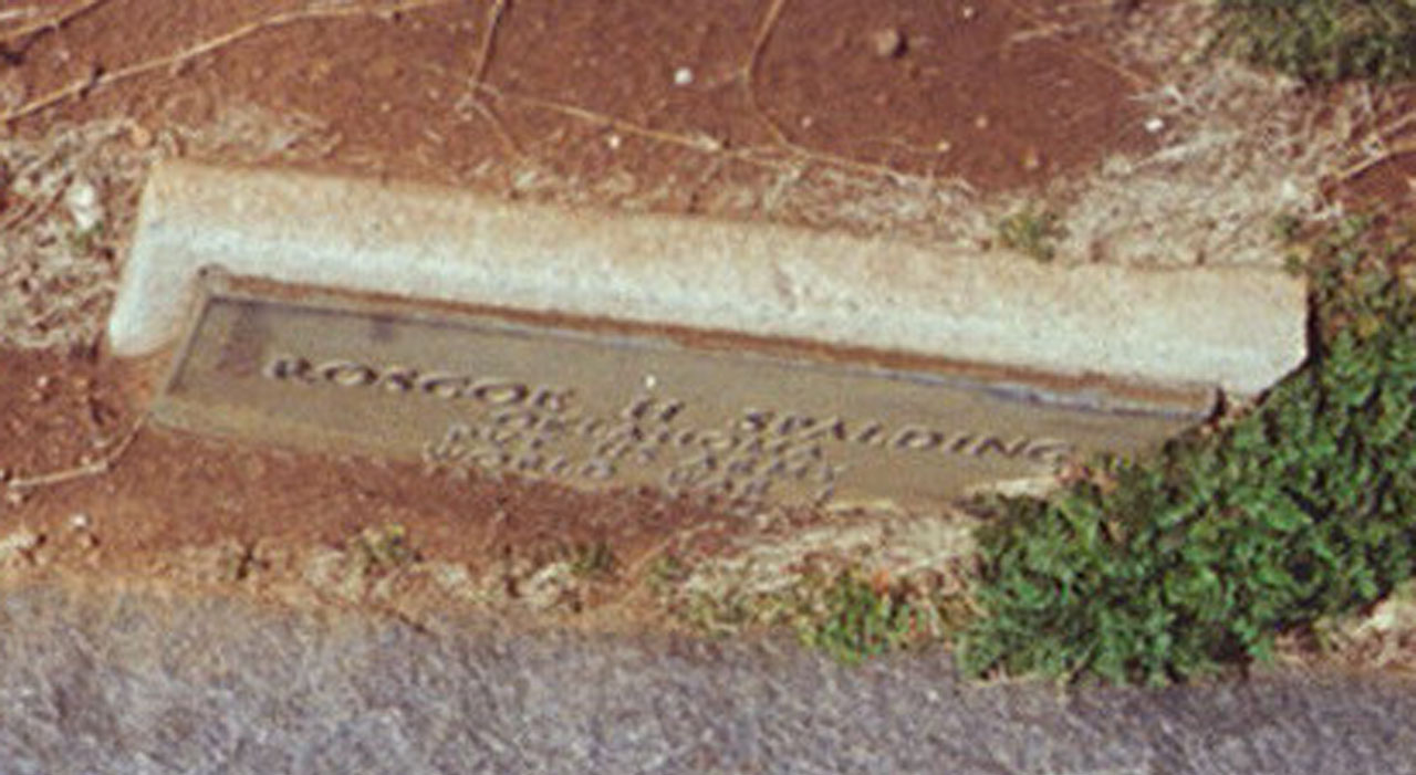 Ross Spalding headstone