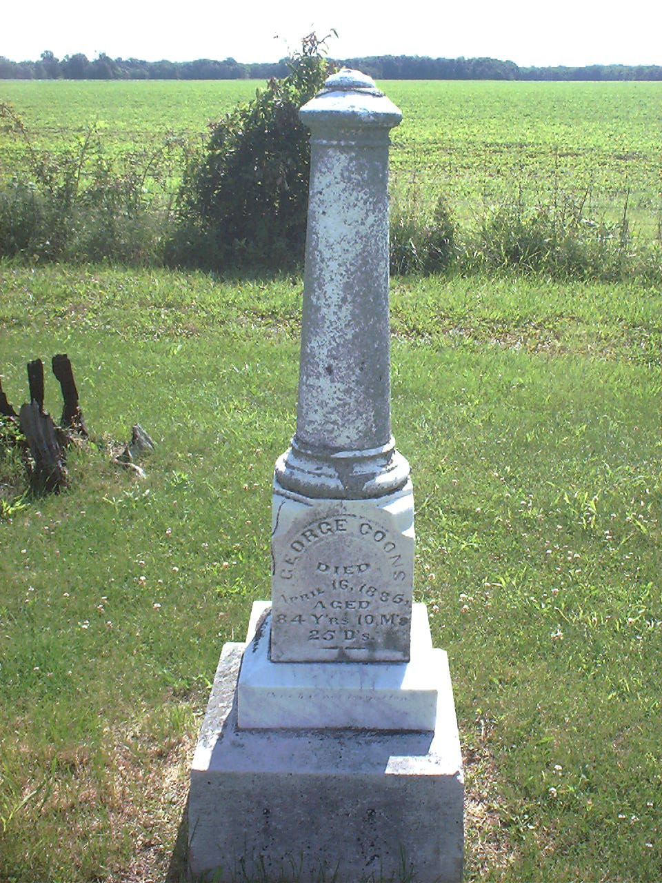 George Coons headstone