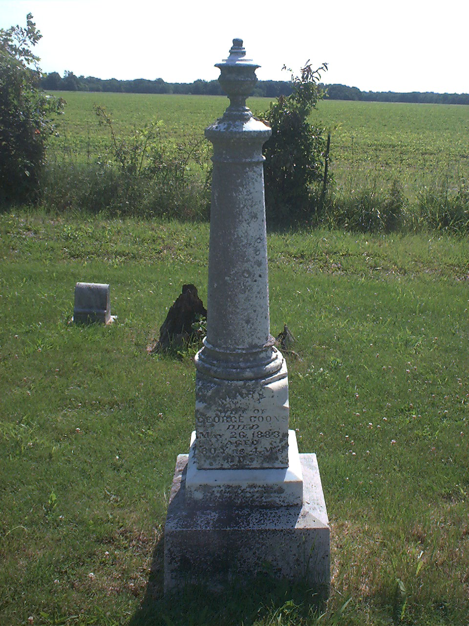 Mary Coons headstone