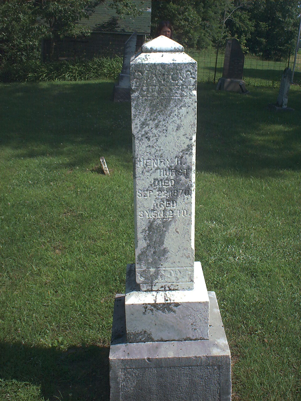 Henry H. Hurst headstone