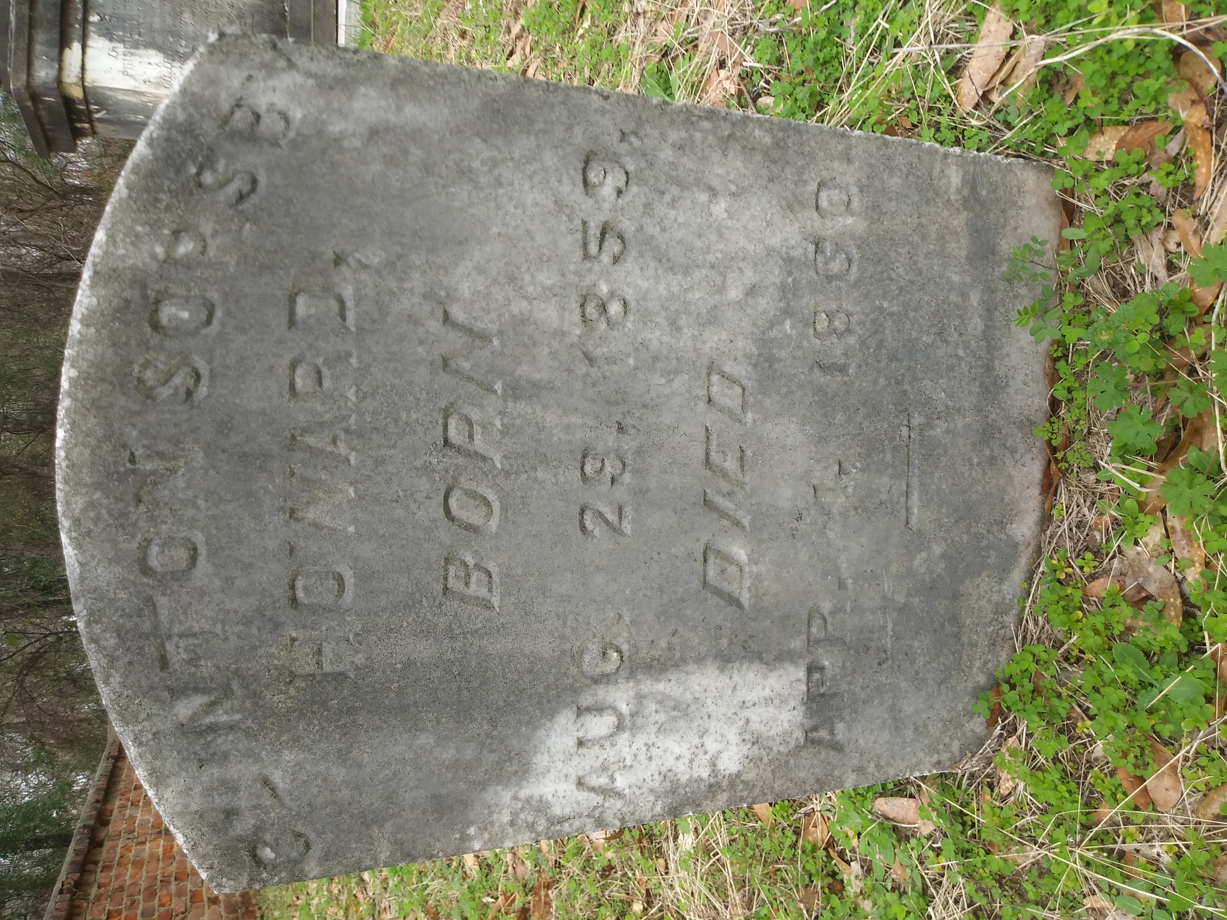 Clinton Sorsby Howard headstone