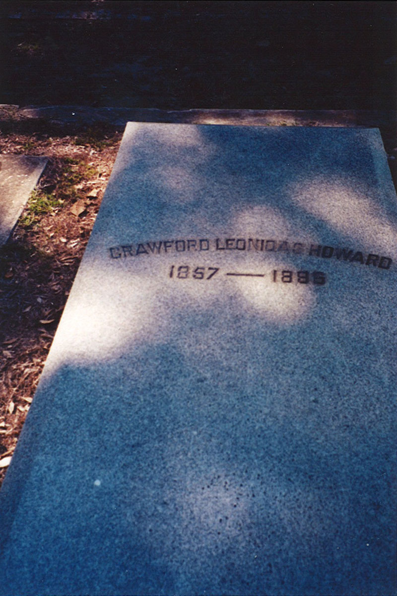 Crawford Leonidas Howard headstone