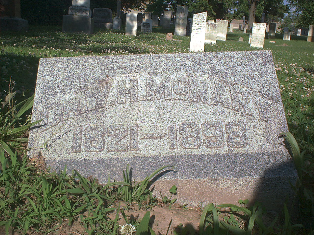 Dr. W. H. McNary headstone