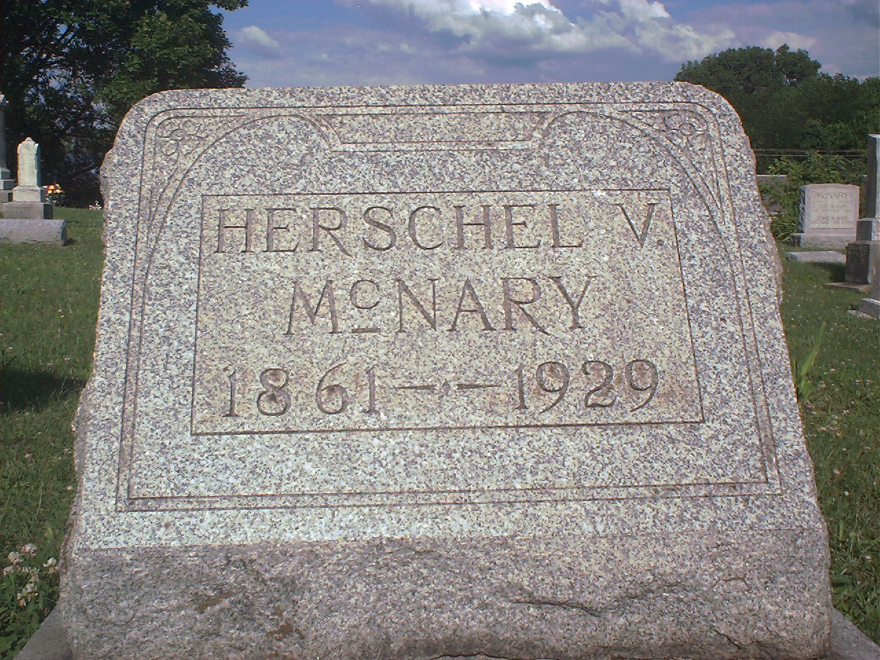 Herschel V. McNary headstone