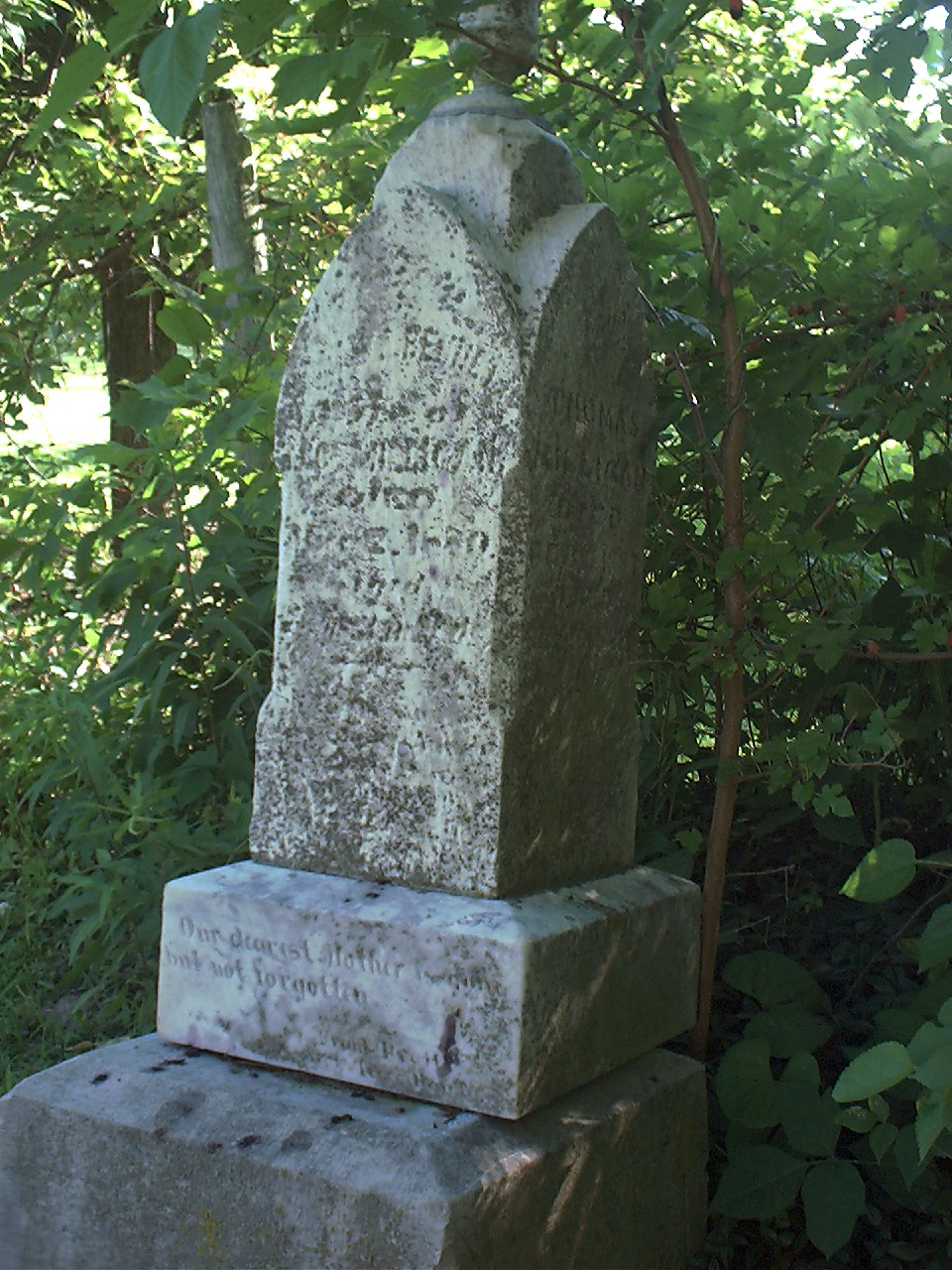 Thomas Milligan headstone