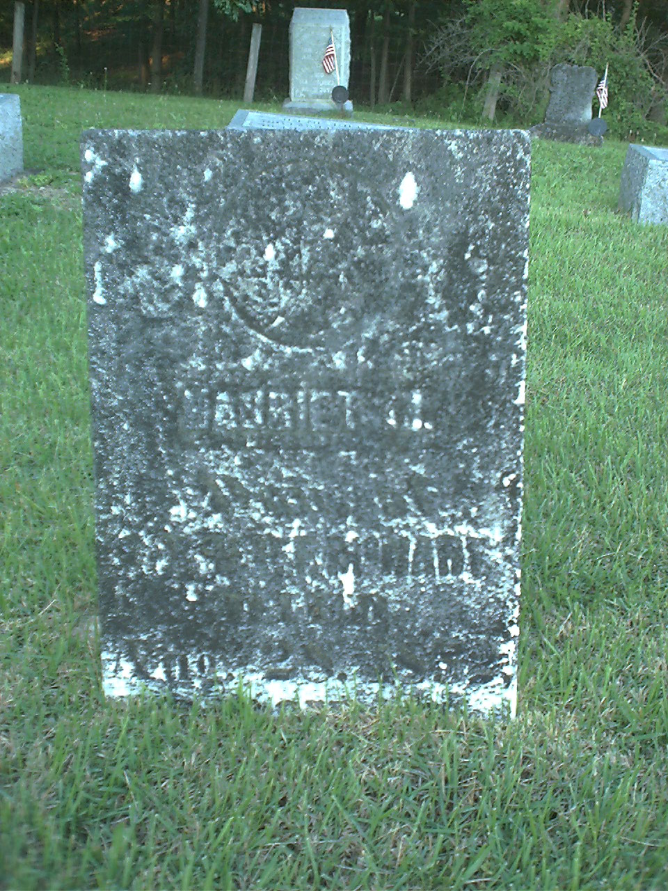 Harriet J. McNary headstone