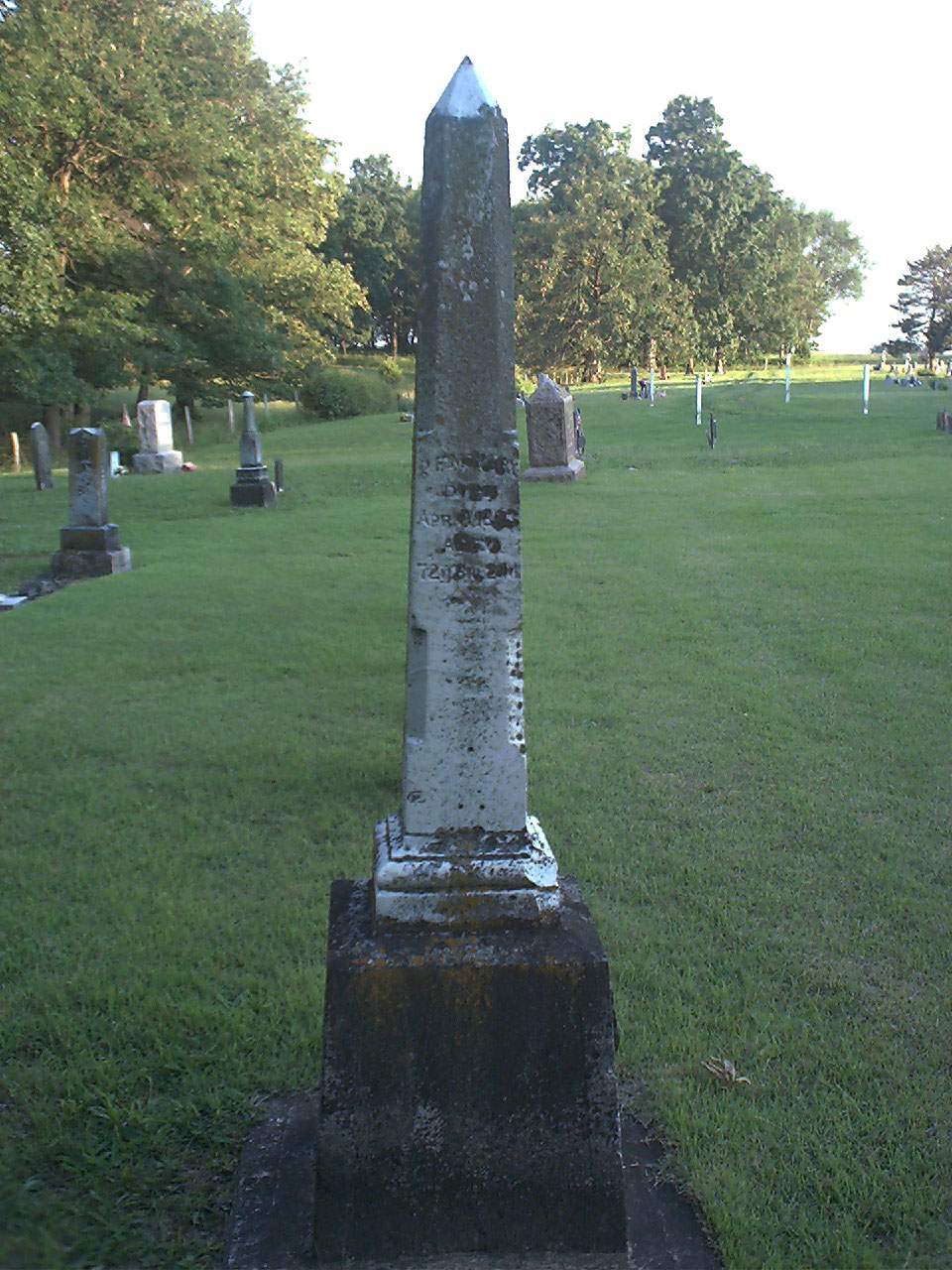 P.F. McNary headstone