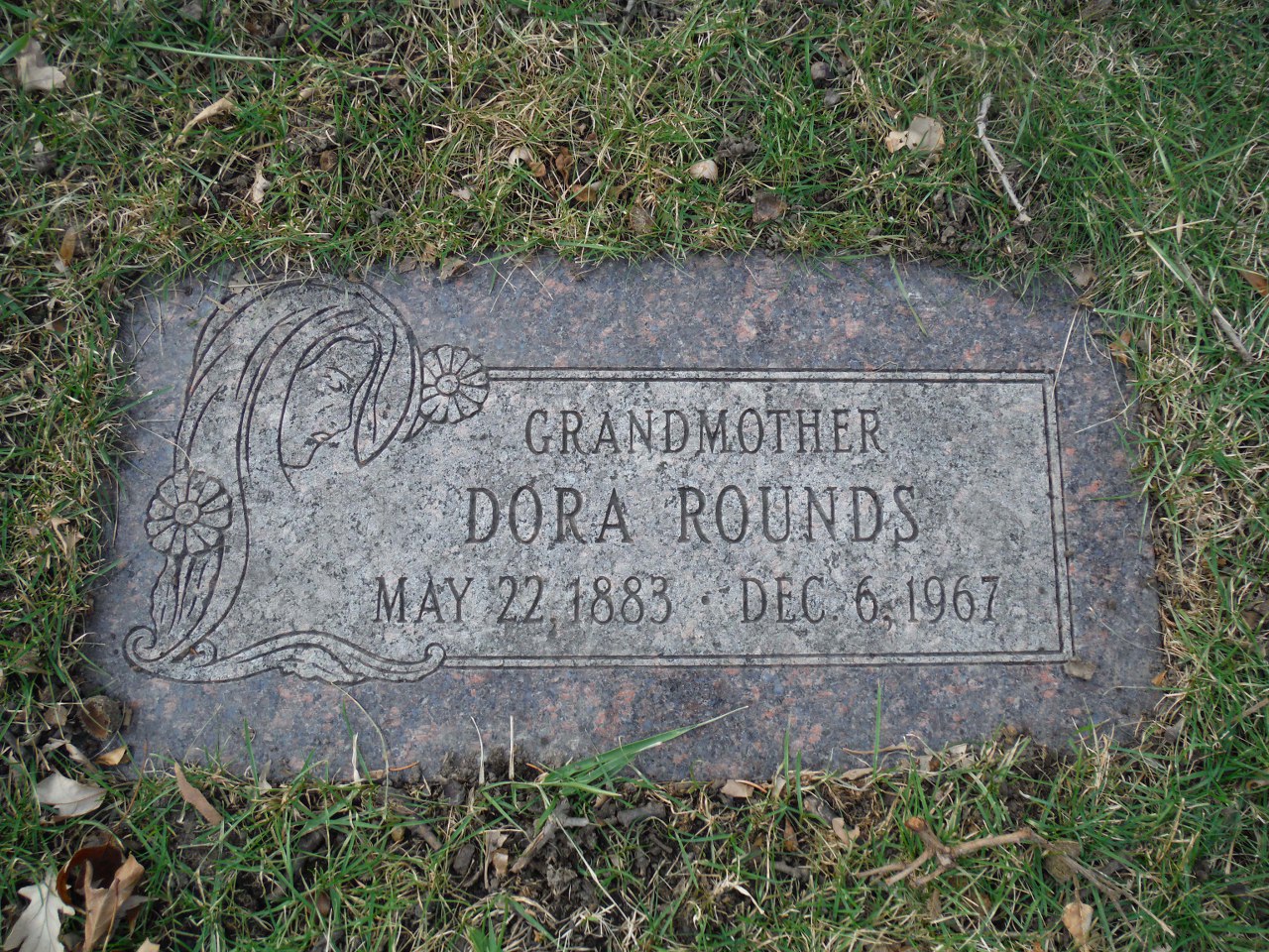 Dora Bennie Rounds headstone
