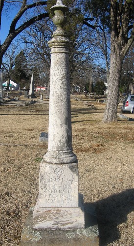Columbus Ayers headstone