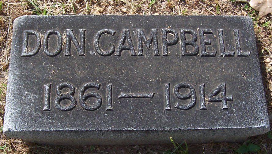 Don Campbell headstone