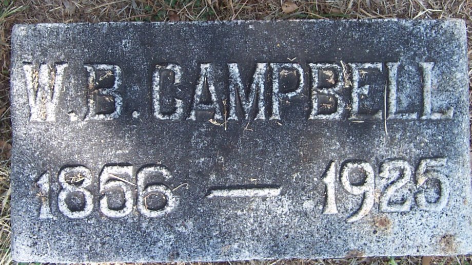 William Blake Campbell headstone