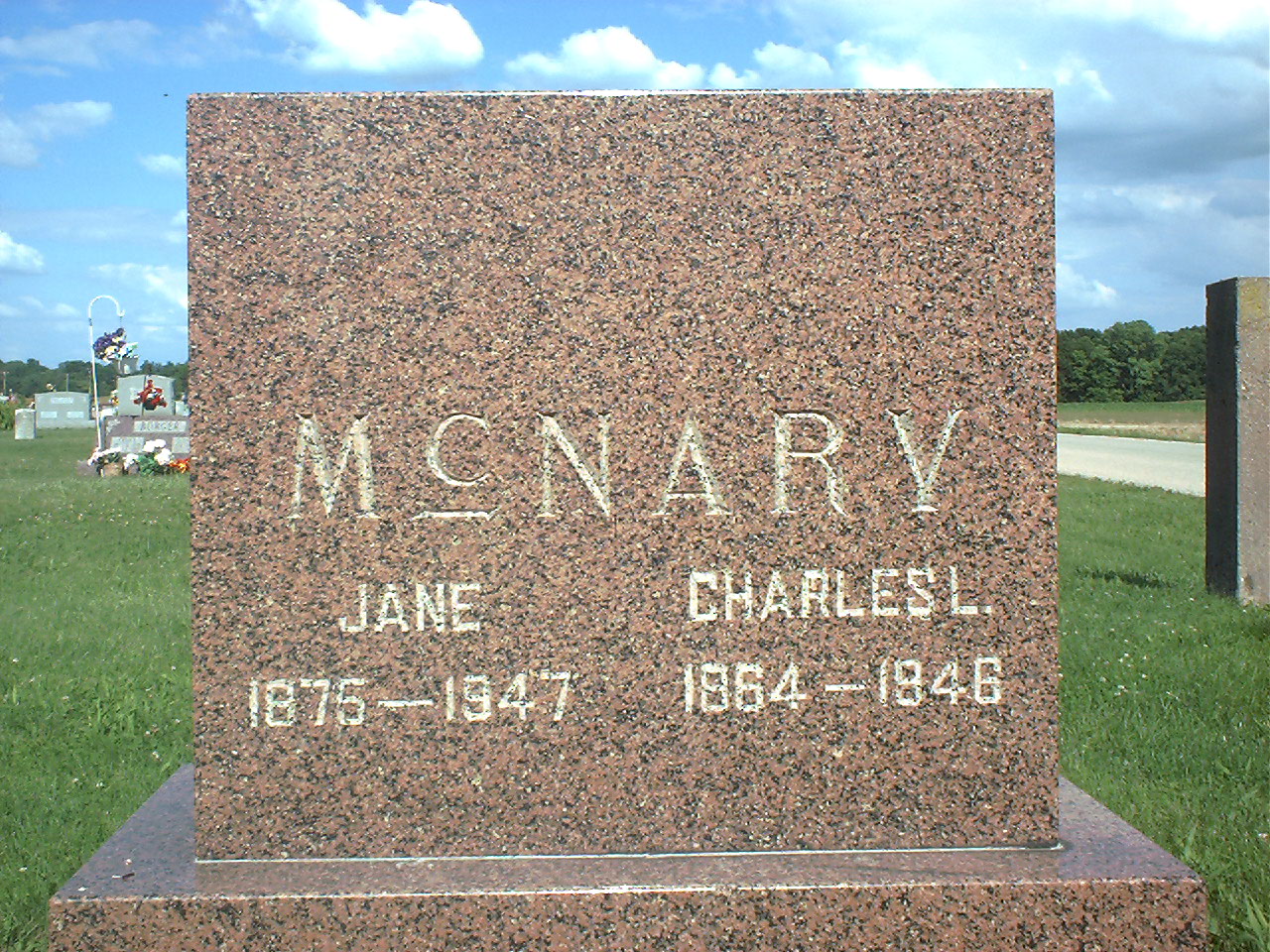 Charles L. McNary headstone