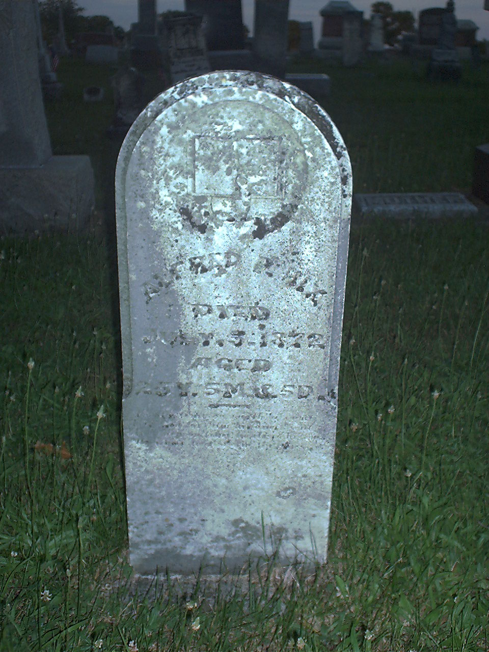 Alfred P. Hix headstone