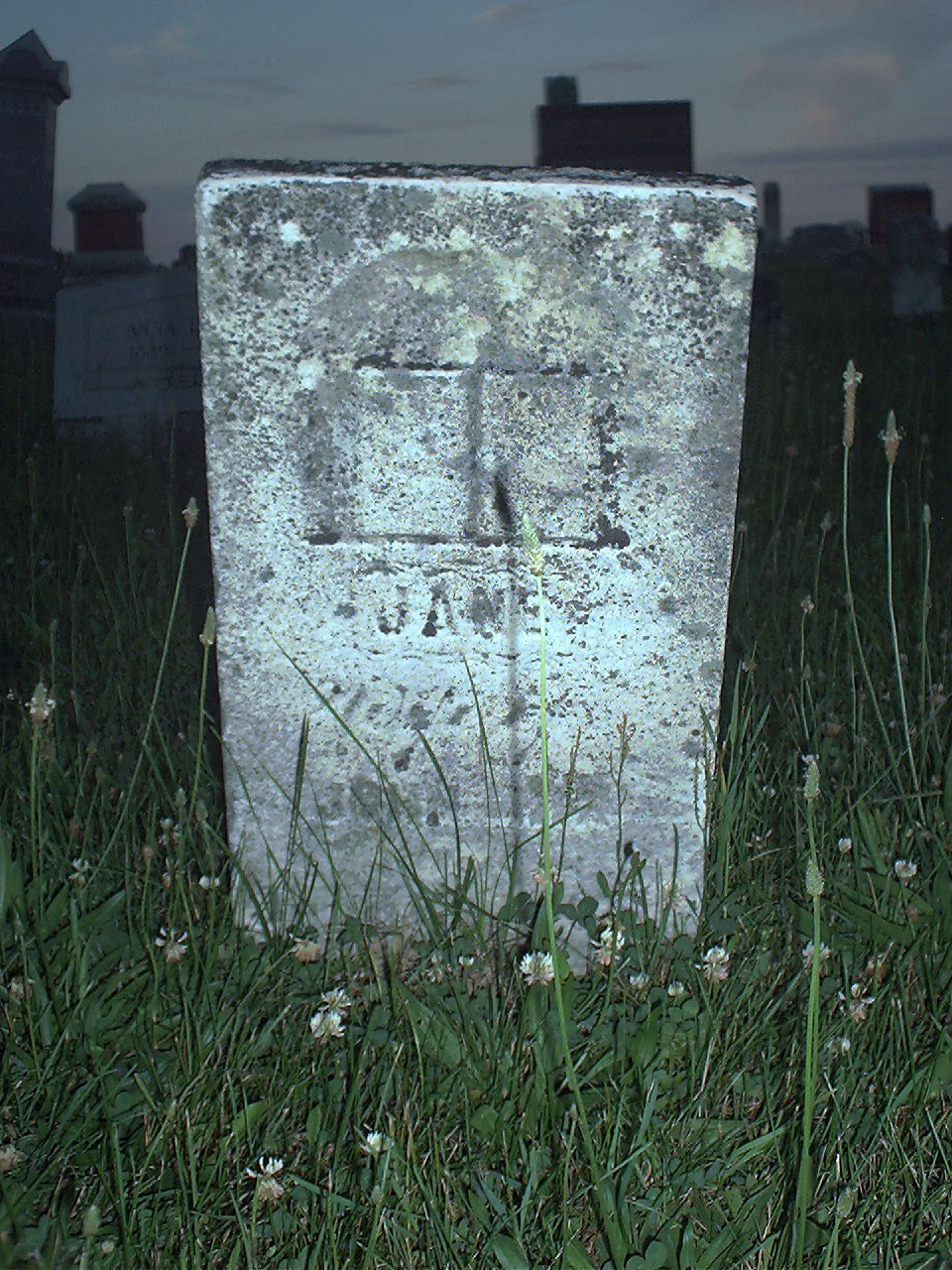 Jane Hix headstone